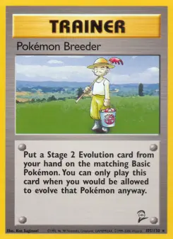 Pokémon-Karte Pokémon Breeder 105/130