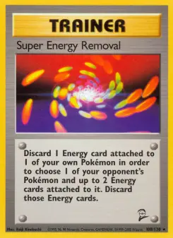 Pokémon-Karte Super Energy Removal 108/130