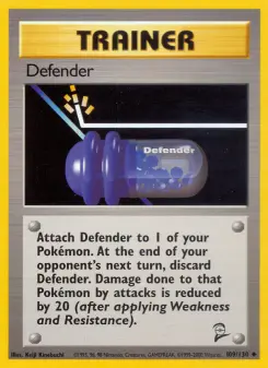 Pokémon-Karte Defender 109/130