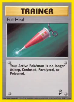 Pokémon-Karte Full Heal 111/130