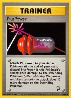 Pokémon-Karte PlusPower 113/130