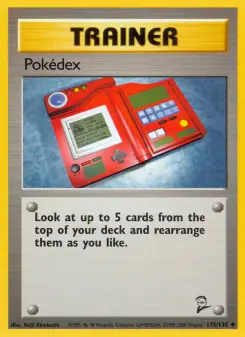 Pokémon-Karte Pokédex 115/130
