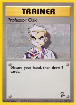 Pokémon-Karte Professor Oak 116/130