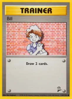 Pokémon-Karte Bill 118/130