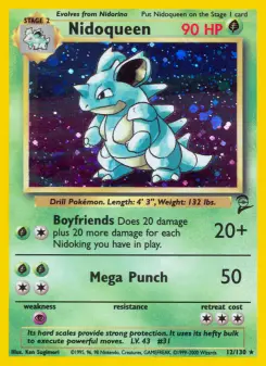 Pokémon-Karte Nidoqueen 012/130