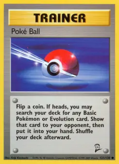 Pokémon-Karte Poké Ball 121/130