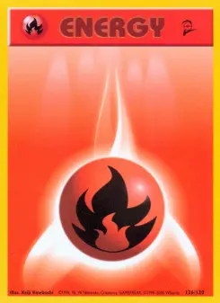 Pokémon-Karte Fire Energy 126/130