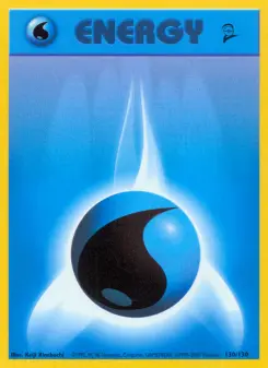 Pokémon-Karte Water Energy 130/130