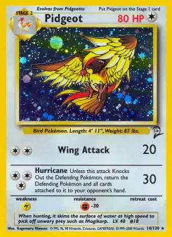 Pokémon-Karte Pidgeot 014/130