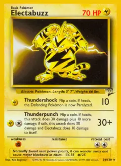 Pokémon-Karte Electabuzz 024/130