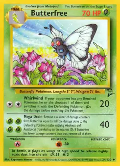 Pokémon-Karte Butterfree 034/130