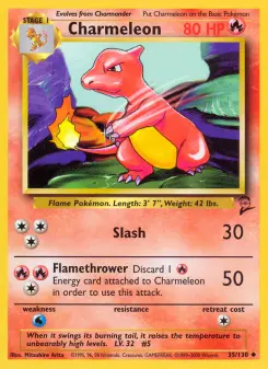 Pokémon-Karte Charmeleon 035/130