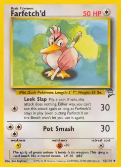 Pokémon-Karte Farfetch'd 040/130