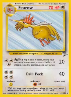 Pokémon-Karte Fearow 041/130