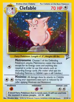 Pokémon-Karte Clefable 005/130