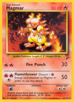 Pokémon-Karte Magmar 051/130