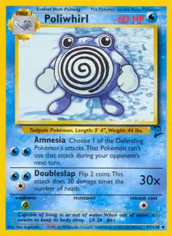 Pokémon-Karte Poliwhirl 057/130