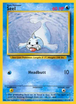 Pokémon-Karte Seel 061/130