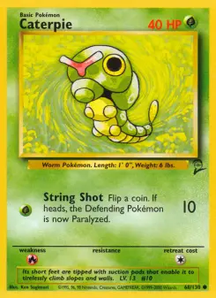 Pokémon-Karte Caterpie 068/130