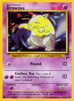 Pokémon-Karte Drowzee 073/130