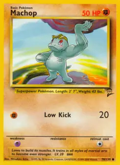 Pokémon-Karte Machop 078/130