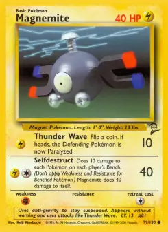 Pokémon-Karte Magnemite 079/130