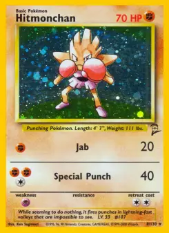 Pokémon-Karte Hitmonchan 008/130