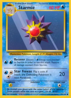 Pokémon-Karte Starmie 094/130