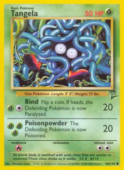 Pokémon-Karte Tangela 096/130