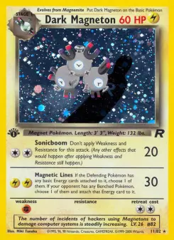 Pokémon-Karte Dark Magneton 011/082