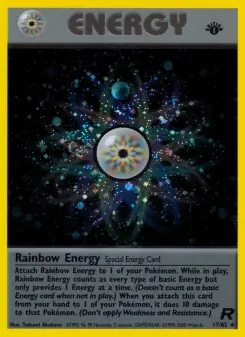 Pokémon-Karte Rainbow Energy 017/082