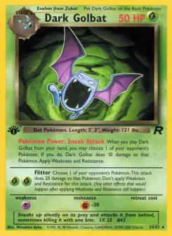Pokémon-Karte Dark Golbat 024/082