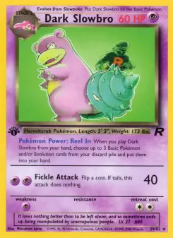 Pokémon-Karte Dark Slowbro 029/082
