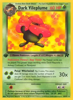 Pokémon-Karte Dark Vileplume 030/082