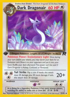 Pokémon-Karte Dark Dragonair 033/082