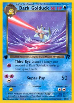 Pokémon-Karte Dark Golduck 037/082