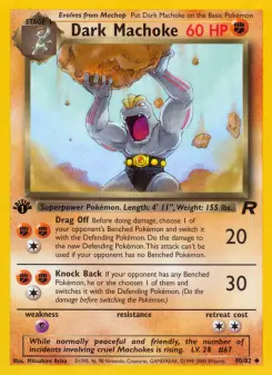 Pokémon-Karte Dark Machoke 040/082