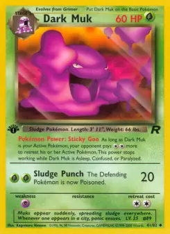 Pokémon-Karte Dark Muk 041/082