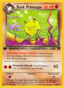 Pokémon-Karte Dark Primeape 043/082