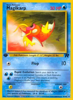 Pokémon-Karte Magikarp 047/082