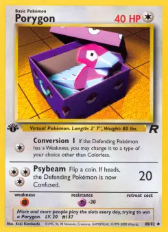 Pokémon-Karte Porygon 048/082