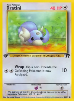 Pokémon-Karte Dratini 053/082