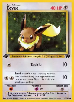 Pokémon-Karte Eevee 055/082
