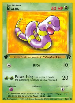 Pokémon-Karte Ekans 056/082