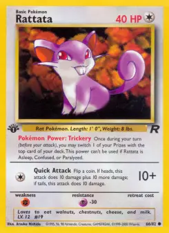 Pokémon-Karte Rattata 066/082