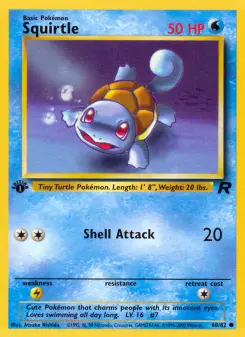 Pokémon-Karte Squirtle 068/082