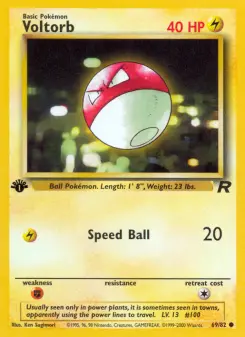 Pokémon-Karte Voltorb 069/082