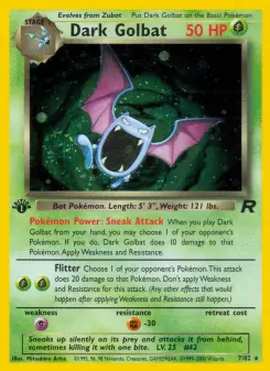 Pokémon-Karte Dark Golbat 007/082