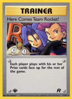 Pokémon-Karte Here Comes Team Rocket! 071/082
