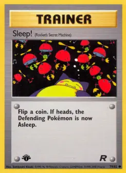 Pokémon-Karte Sleep! 079/082
